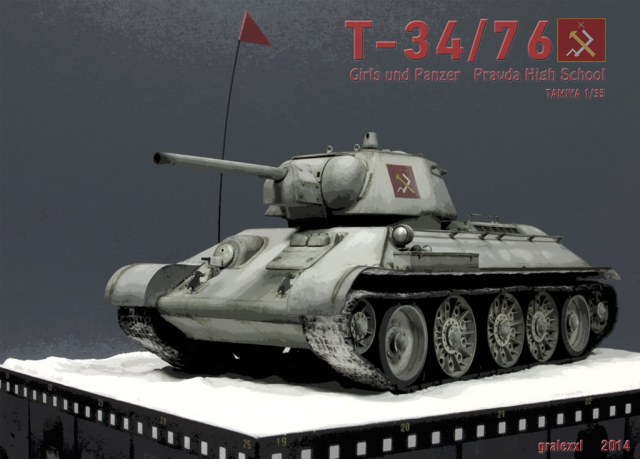 T-34/76 Girls und Panzer