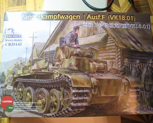 Pz.Kpfw. I Ausf. F (VK 1801)