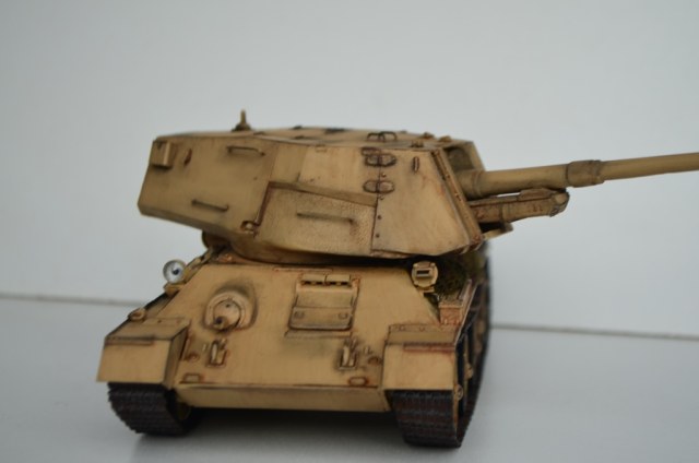 Египетский истребитель танков T-34/100 (шасси T-34, M1944/БС-3 100 мм орудие)