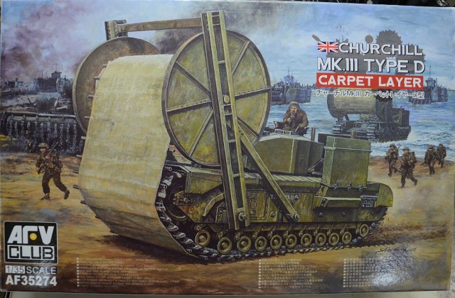 Churchill Mk.III Type D Carpet Layer
