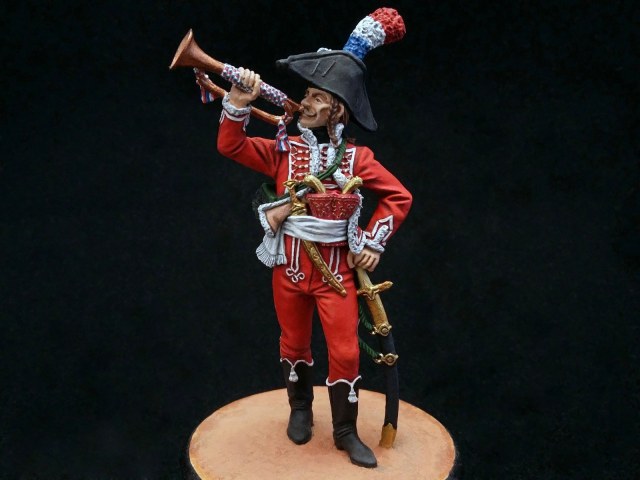 Трубач полка дромадеров. Франция, 1801-02 года