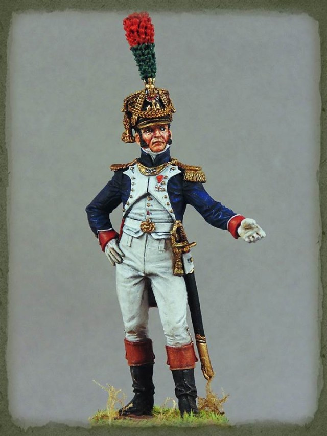 Officier de fusilier-chasseur de la garde
