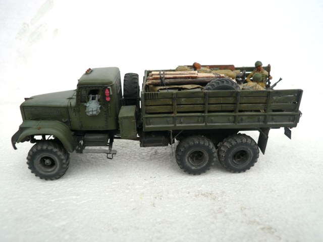 "Афганские дороги". КрАЗ-255Б  285-й отдельной автороты (тяжелых машин)