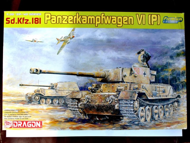 Sd.Kfz 181 Panzerkampfwagen VI (P)   (Tiger Porsche)