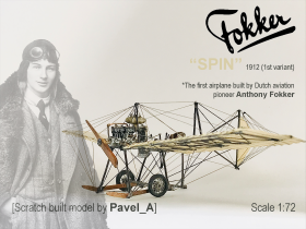 FOKKER "Spin" (1912) 1st variant