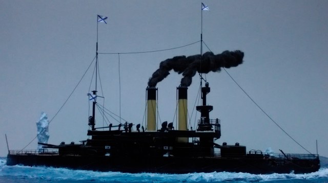 Броненосец береговой обороны "Адмирал Ушаков"