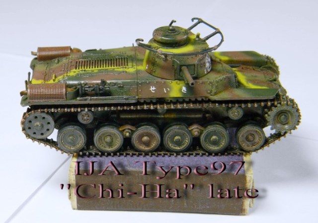 IJA Type97 Chi-Ha Late Production Saipan 1944