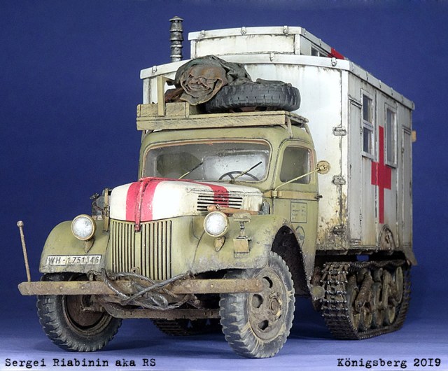 Медицинский фургон Ford V3000S/SS Maultier