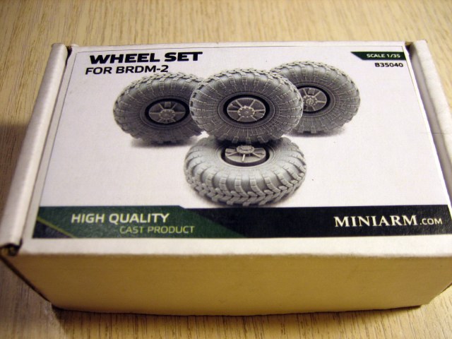Набор колёс для БРДМ-2
