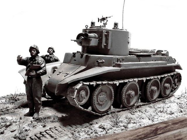 Советский танк БТ-7А