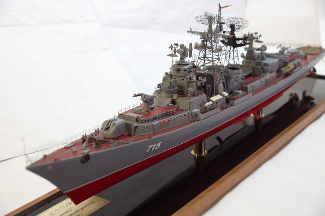Модель большого противолодочного корабля пр.61 "Красный Крым"