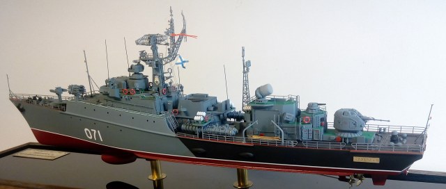 Малый противолодочный корабль «Суздалец» (МПК-118) проекта 1124М.