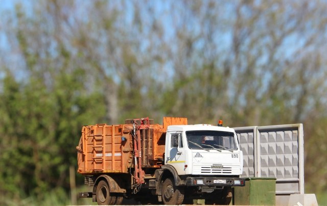 Камаз-мусоровоз мкм 4503