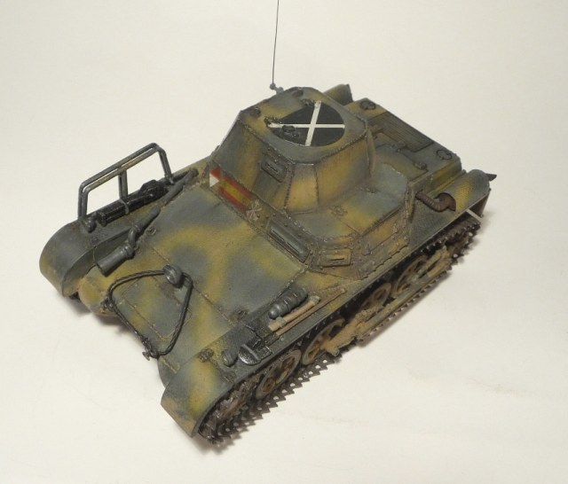 Kleiner Panzerbefehlswagen KLA 1 (немецкая малая командирская машина KLA 1), Испания ,1936-37 гг.