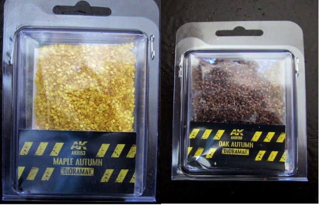 Листья клёна и дуба