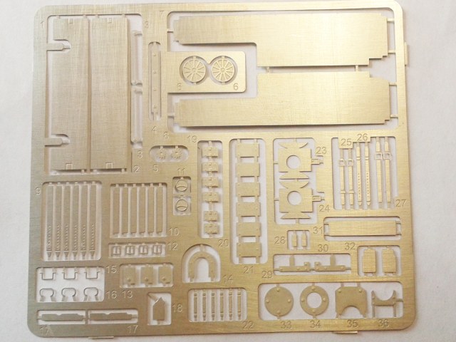 Фототравление БТ-7 внешний вид