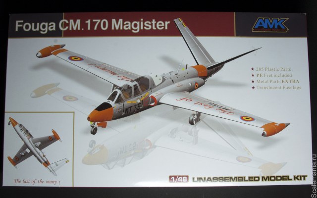 Fouga CM.170 Magister 1/48 AMK