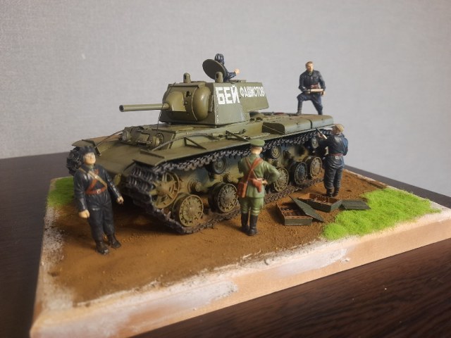 КВ-1 Подготовка к бою