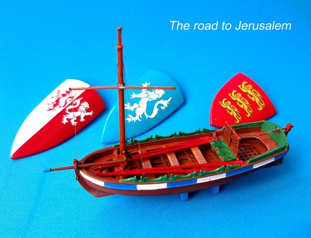 Средневековая шлюпка