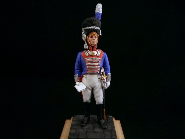 Офицер гвардейских гренадер. Бавария, 1814 год