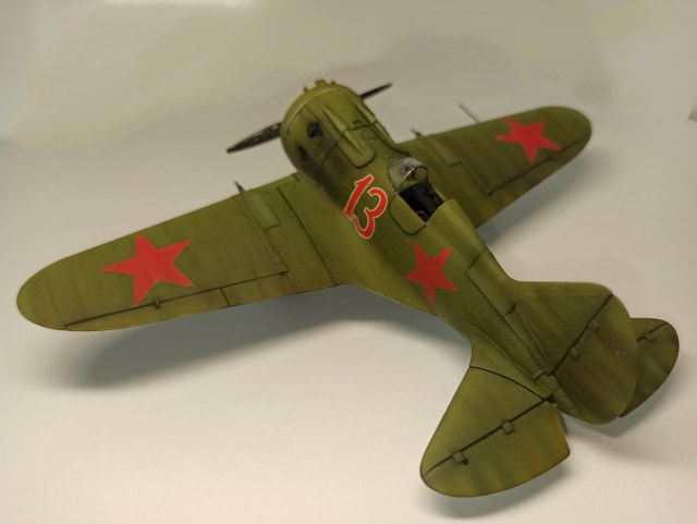 И-16 тип 18 Василия Федоровича Голубева 1/48