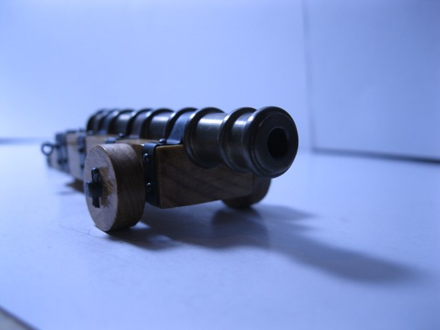 Железная карабельная кулеврина 15века.