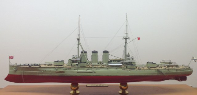 Броненосный крейсер "РЮРИК". Флагман Балтийского флота. 1917год.