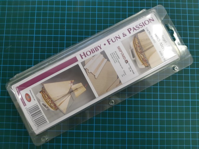 Паруса для HMS Alert