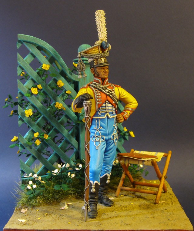 Тамбурмажор 17-го легкого пехотного полка Франции, 1809-1810г.