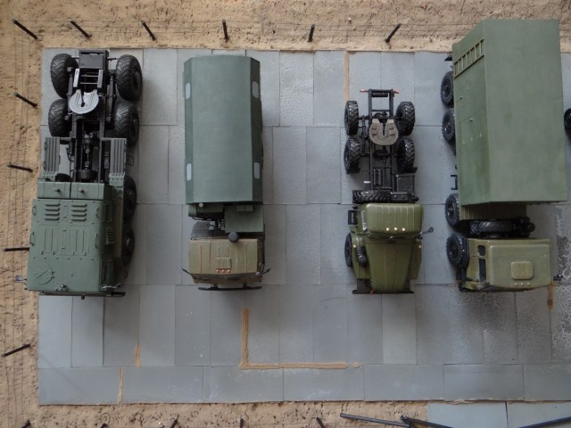 стоянка автомобильной техники