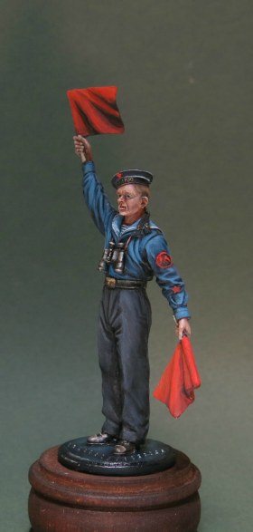 Краснофлотец-сигнальщик, лето 1941 г. Севастополь.