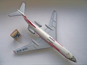 Ту-134 (Interflug, DDR-SCA)