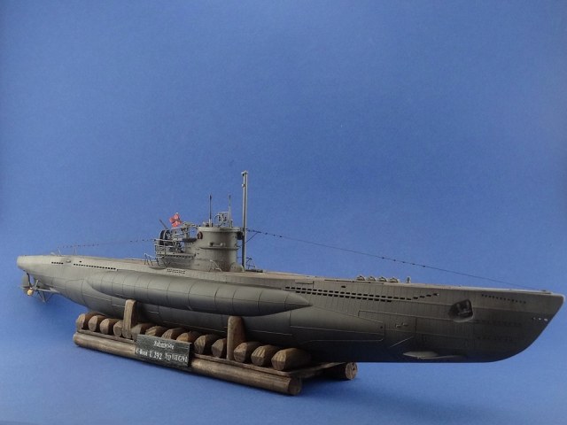 Cредняя немецкая подводная лодка Тип VIIC/41.