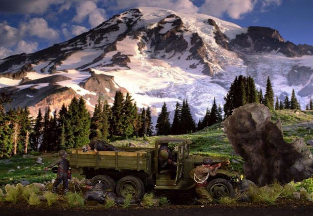 Там, где горы стреляют...