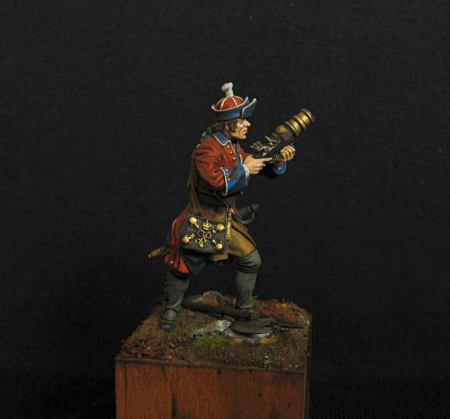 бомбардир артиллерийского полка, 1723