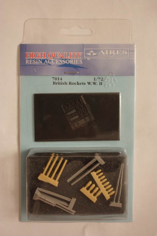 Британские НУРС Второй мировой войны, 1/72