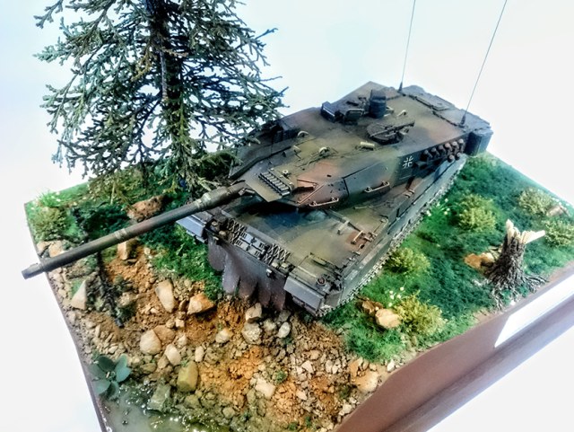 Диорама Leopard 2A7, Germany, 2015.