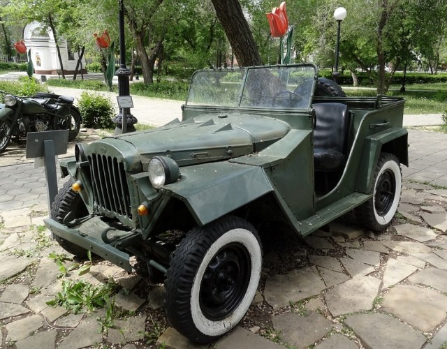 Автомобиль ГАЗ-67Б.