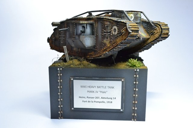 "Железный дровосек" - Mark IV, "Male". Takom #2008.