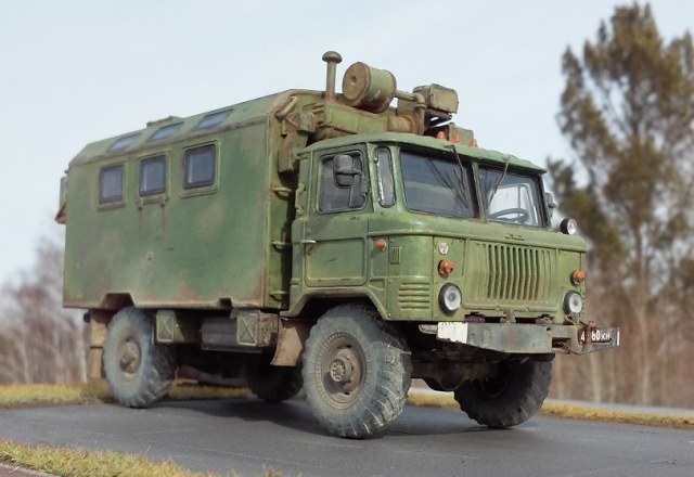 Кунг К-66 на базе Газ 66.