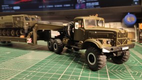 КРАЗ-255В  + ЧМЗАП-5247Г + АТС-59