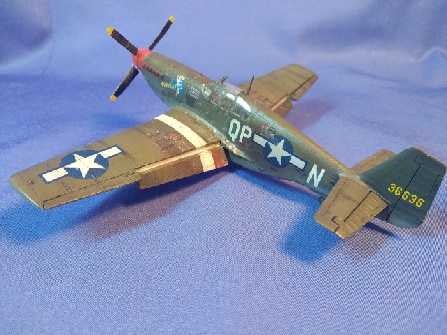 North American P-51B Mustang 334 FS 4 FG