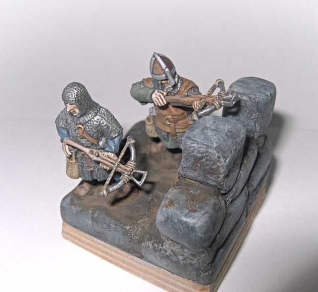 На крепостной стене