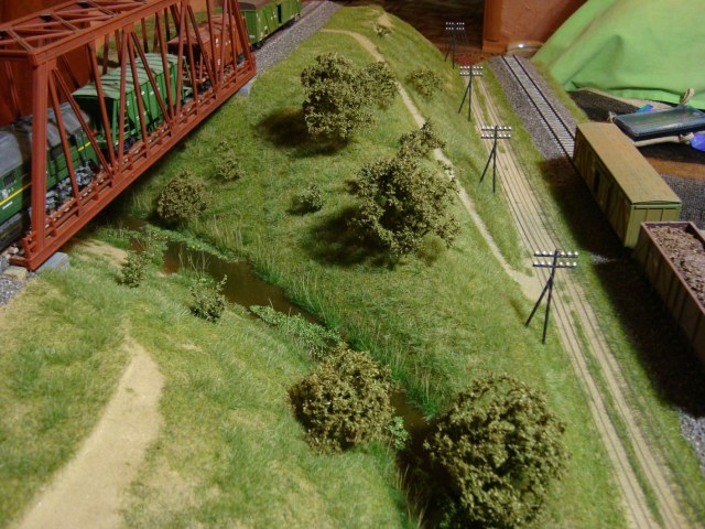 Диорама с мостом