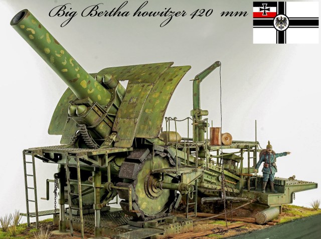 420mm Big Bertha Siege Howitzer