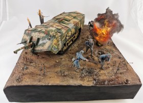 Атака французской пехоты