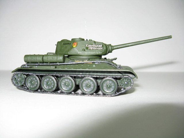 Т-34, моя первая БТТшечка
