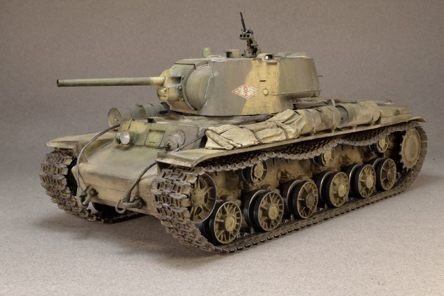 КВ-1 из 52-й отдельной танковой бригады.