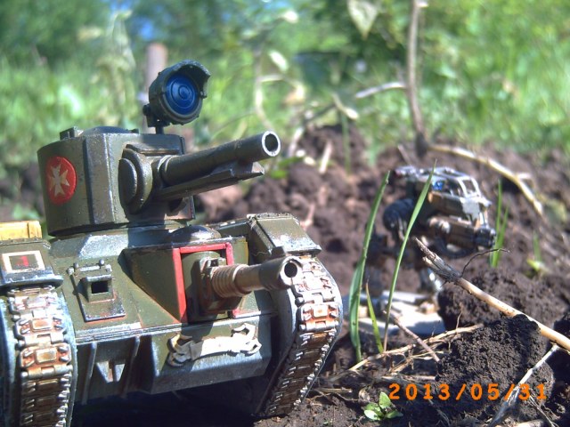 Имперский танк "Leman Russ" Mk IV