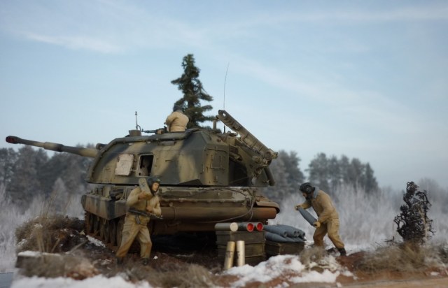 мста-с на учениях